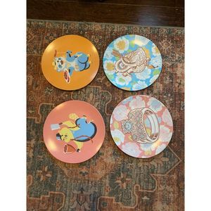 Set of 4 Pop Ink Plates